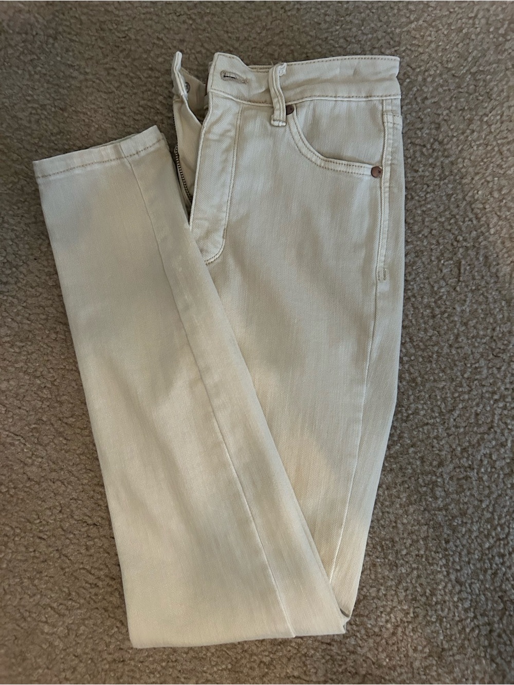 Judy Blue Women's Skinny Jeans - Cream